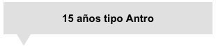 15 a&ntilde;os tipo Antro